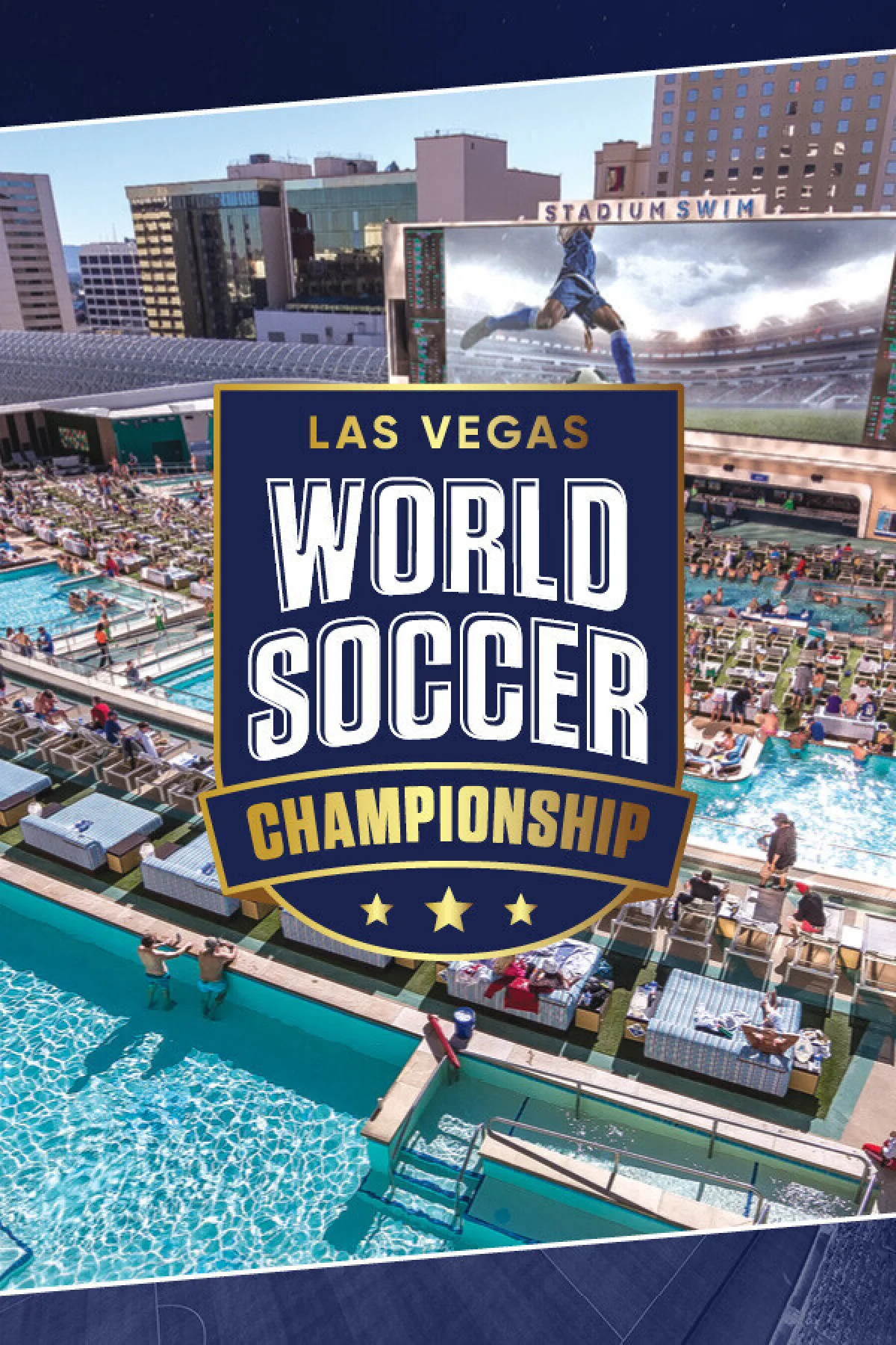 World Soccer Championship at Stadium Swim