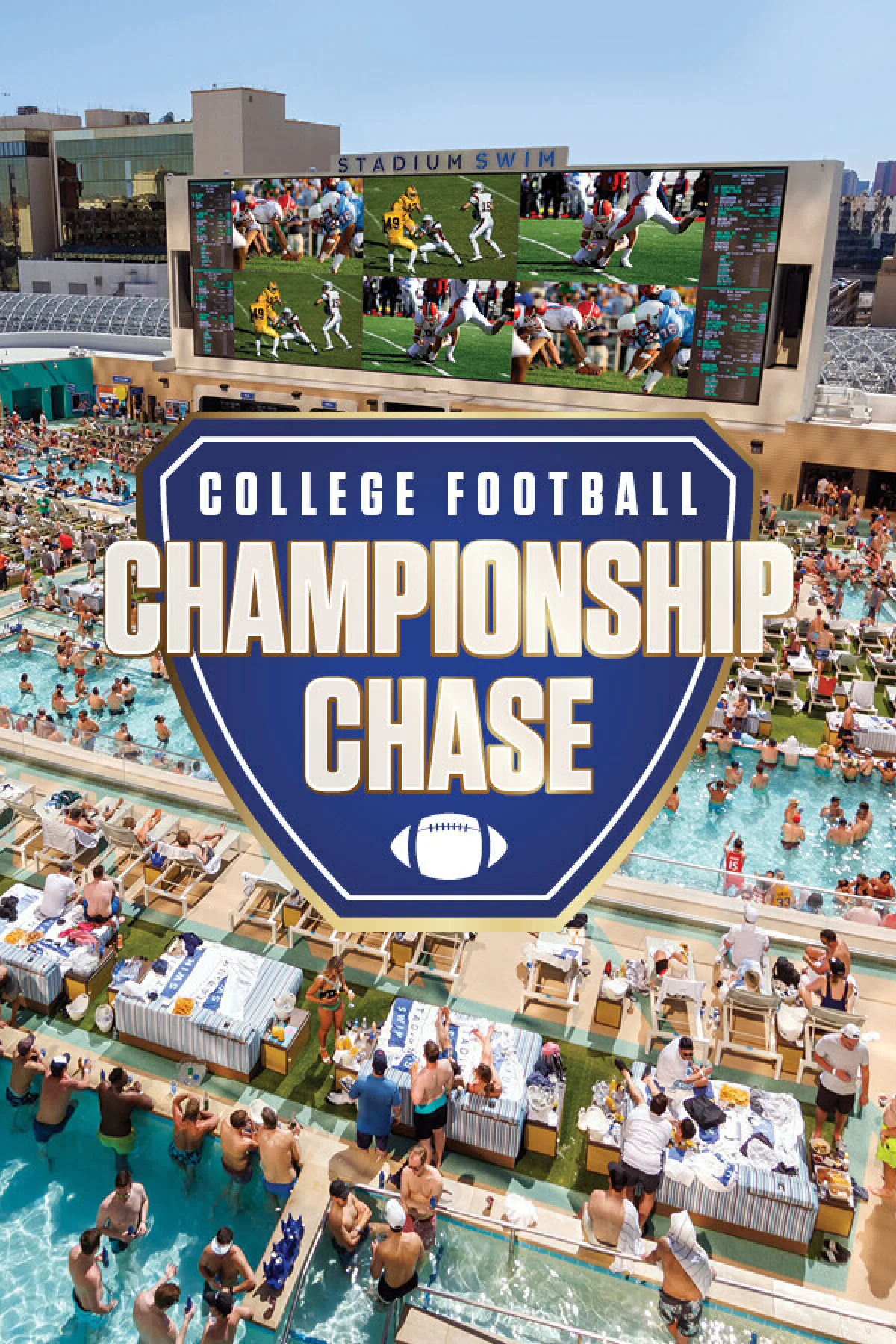 College Football at Stadium Swim
