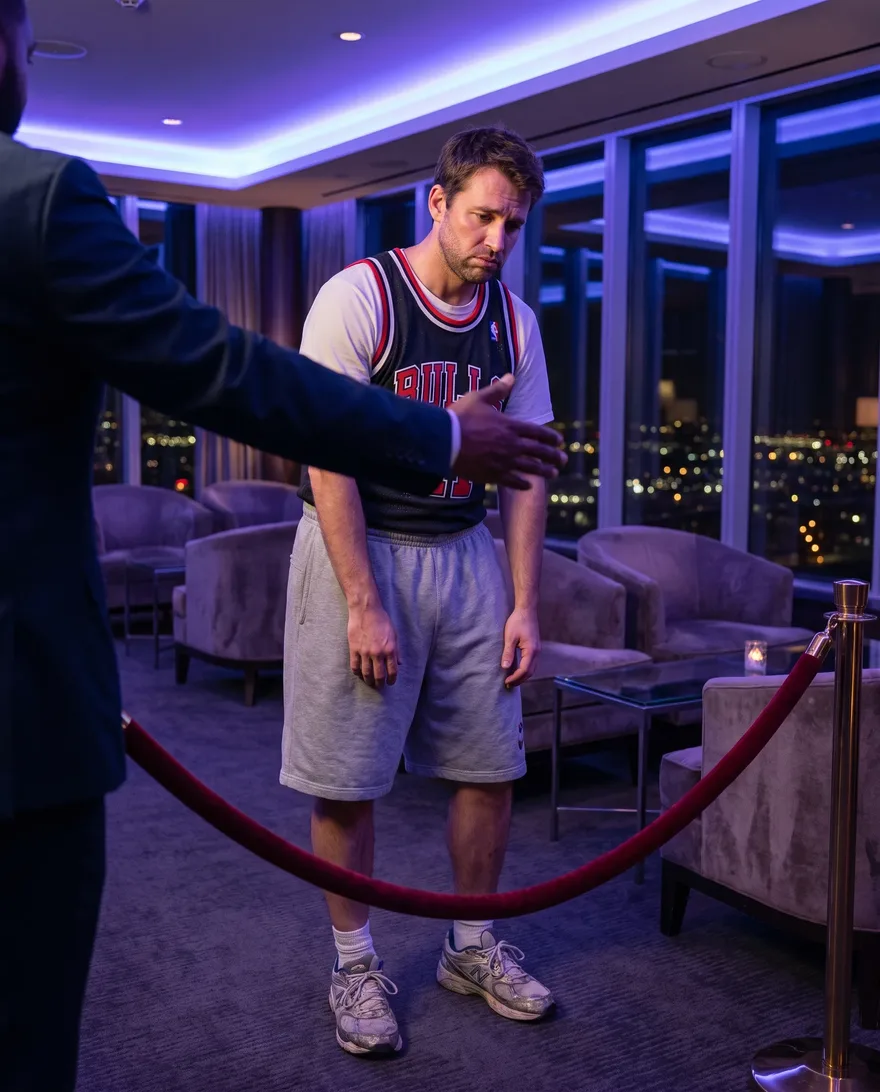 What gets turned away at Ghostbar: jerseys, gym shorts and athletic wear
