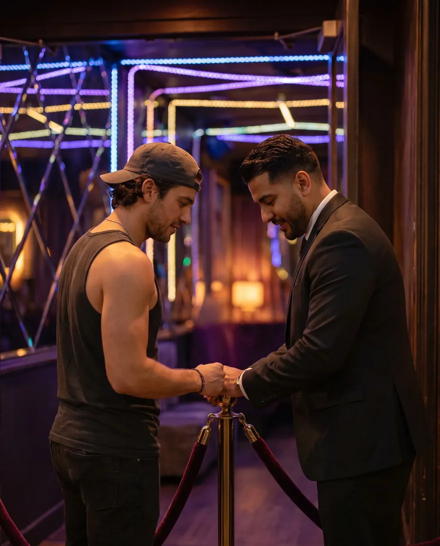 Not allowed at Jewel Nightclub: baseball caps, tanks and team jerseys