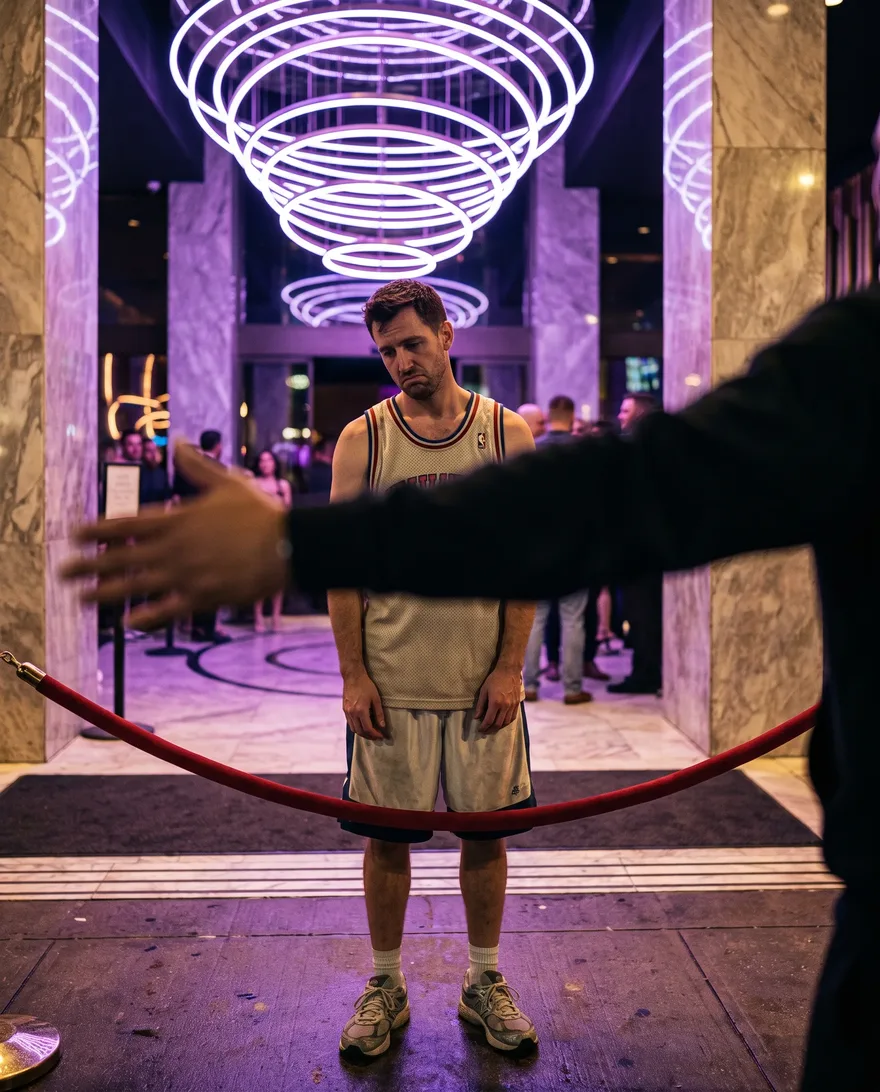What gets turned away at Omnia Nightclub: jerseys, gym shorts and athletic wear