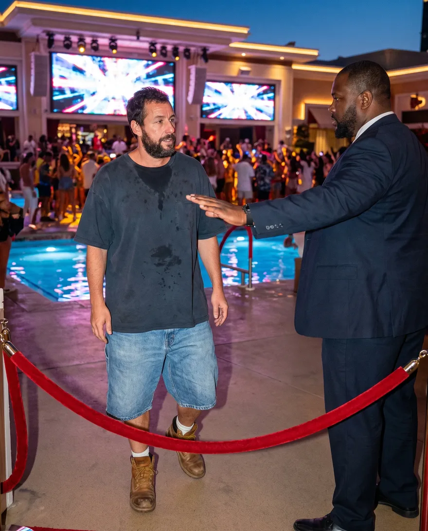 What gets turned away at Tailgate Beach Club: cutoff denim and sloppy streetwear