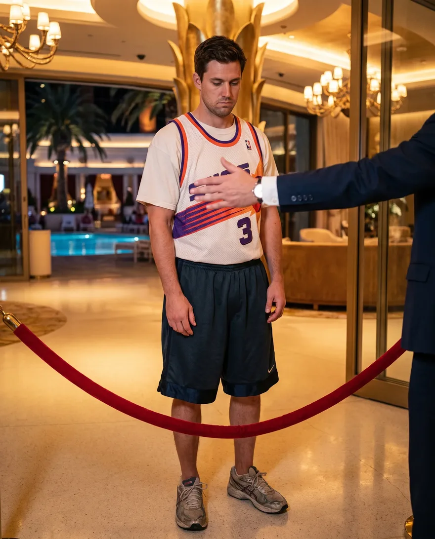 What gets turned away at XS Nightclub: jerseys, gym shorts and athletic wear