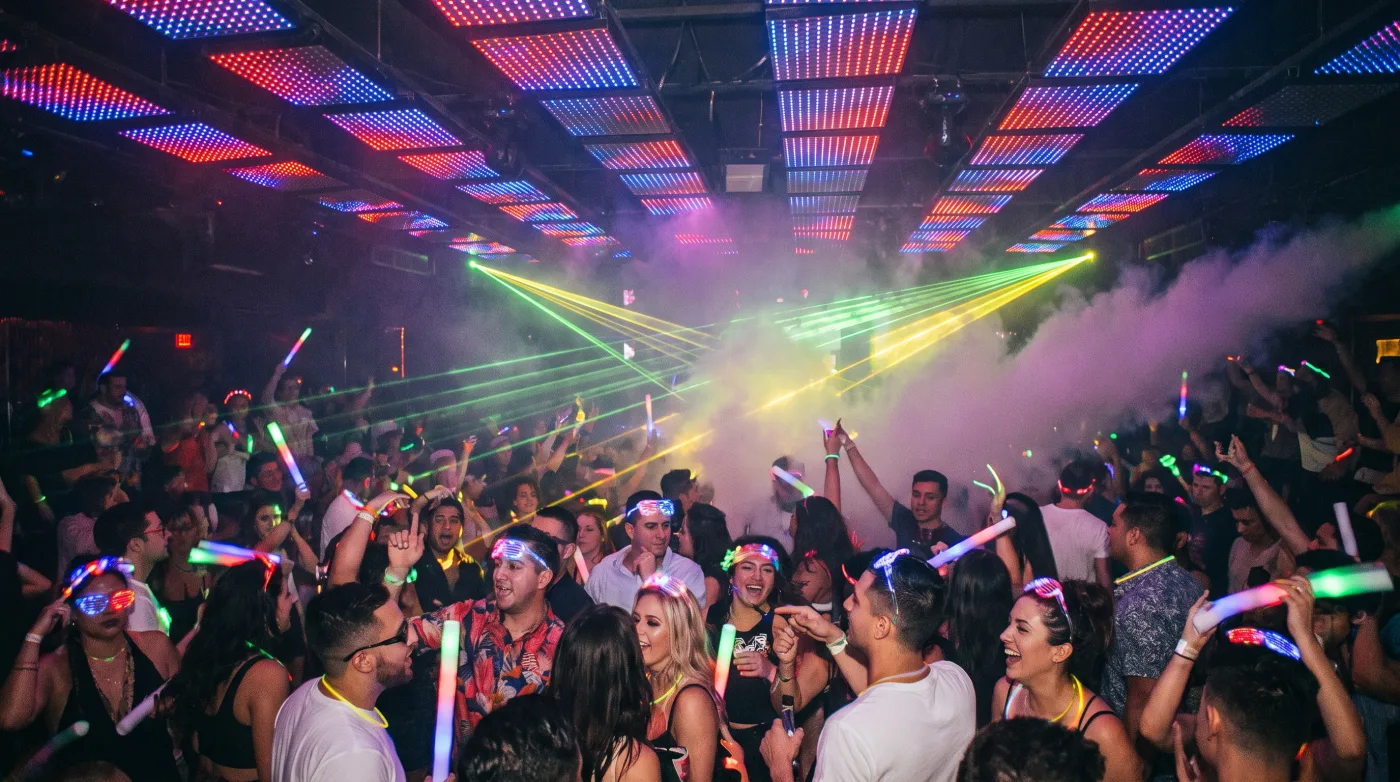 EDC week afterparty inside a Las Vegas nightclub
