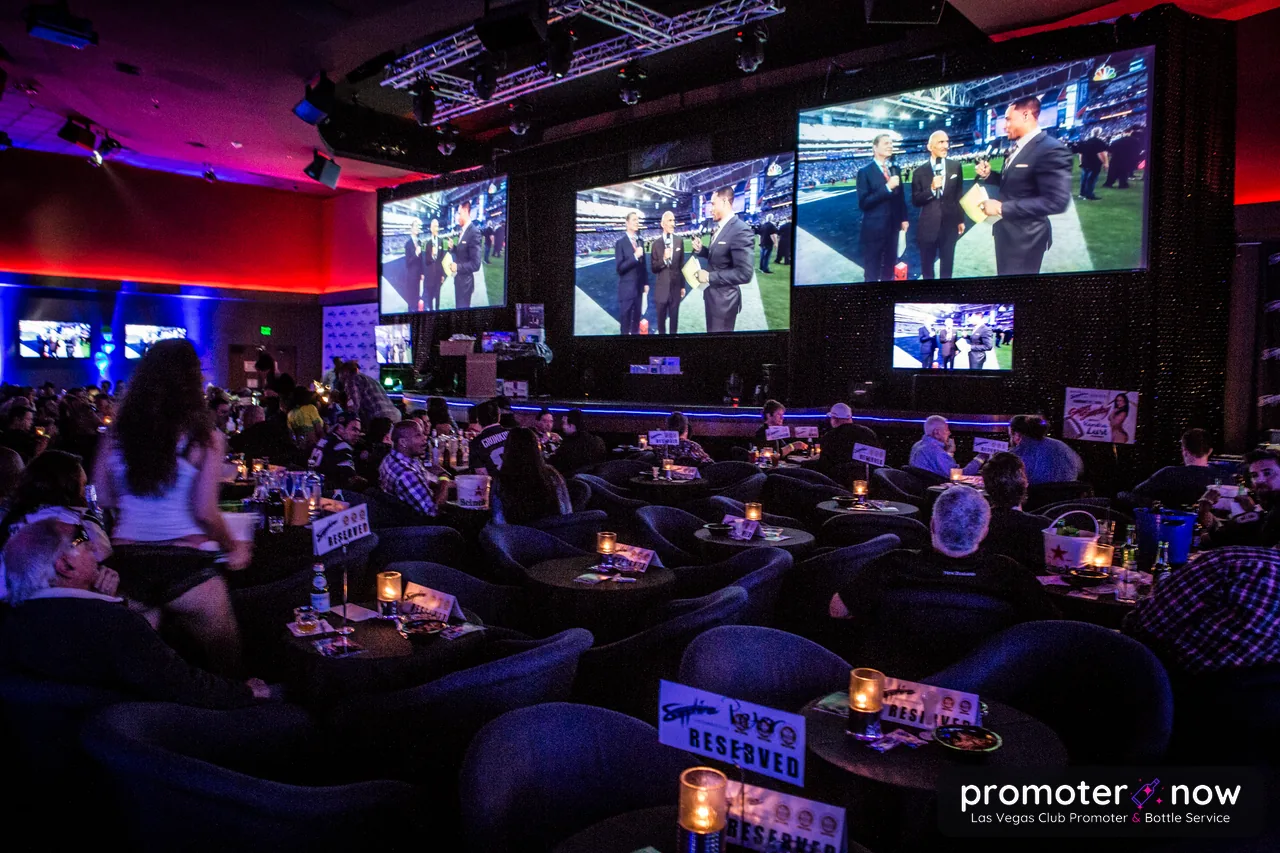 Sapphire main showroom and Showgirls stage in Las Vegas