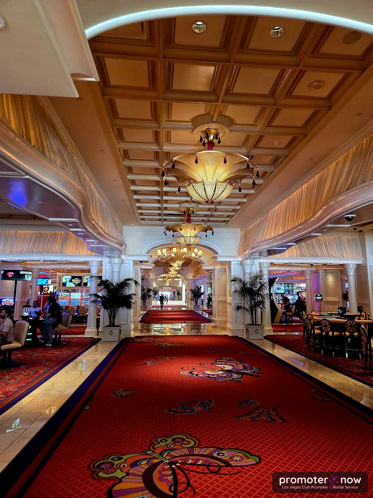 EBC at Night Las Vegas