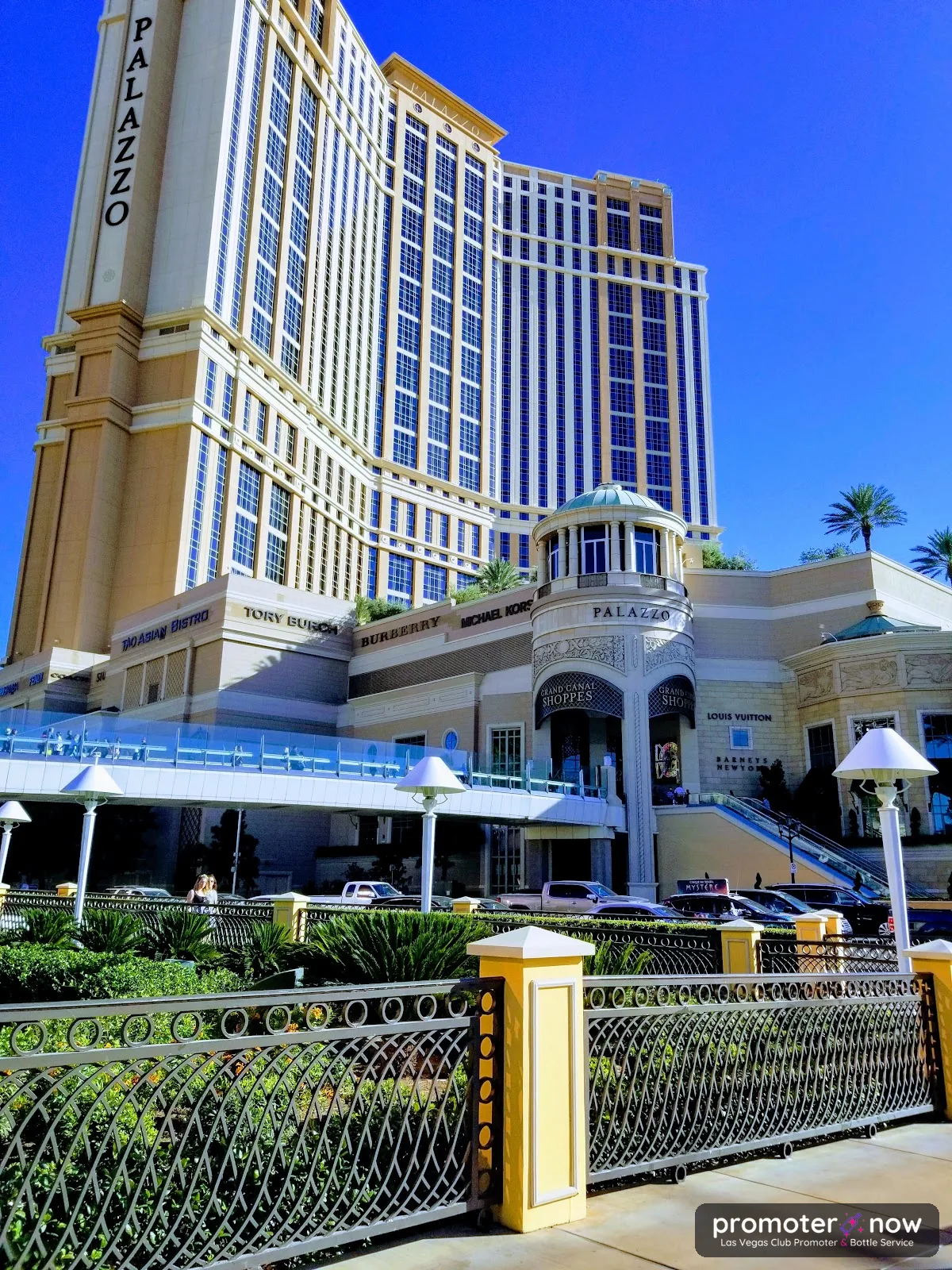 EBC at Night Las Vegas