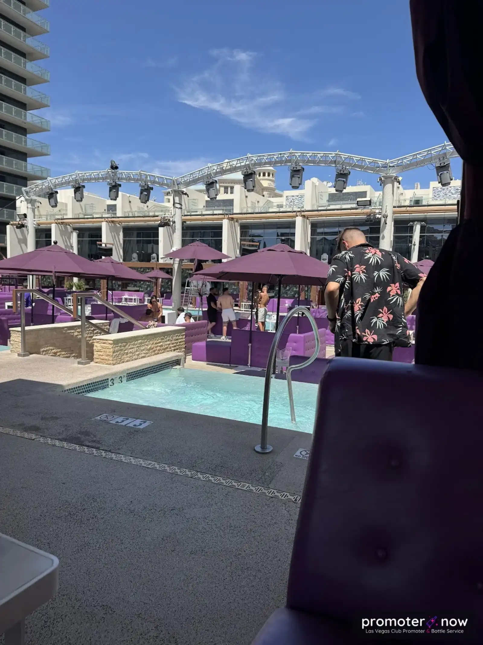 The Boulevard Pool at The Cosmopolitan, Las Vegas