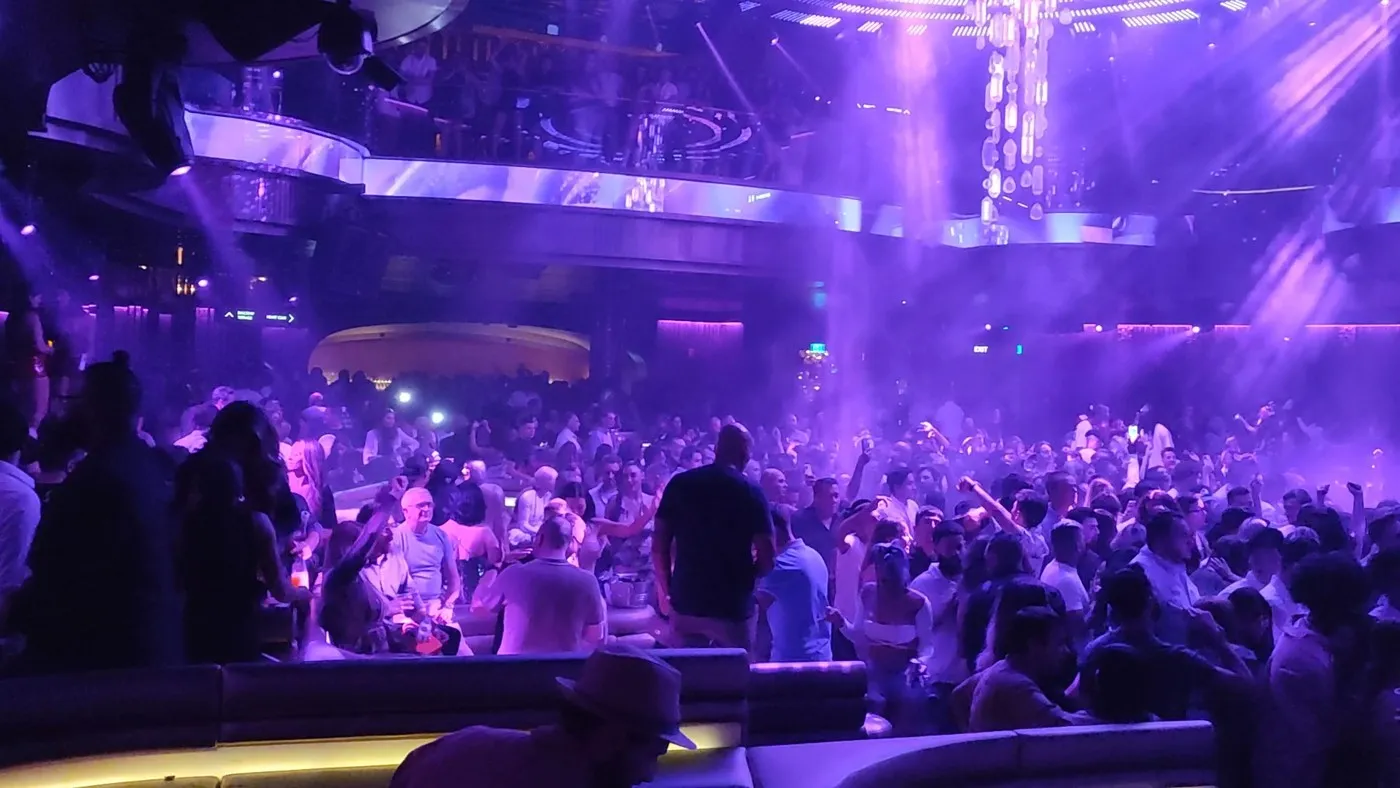 Omnia Dayclub Las Vegas VIP daybeds and cabanas