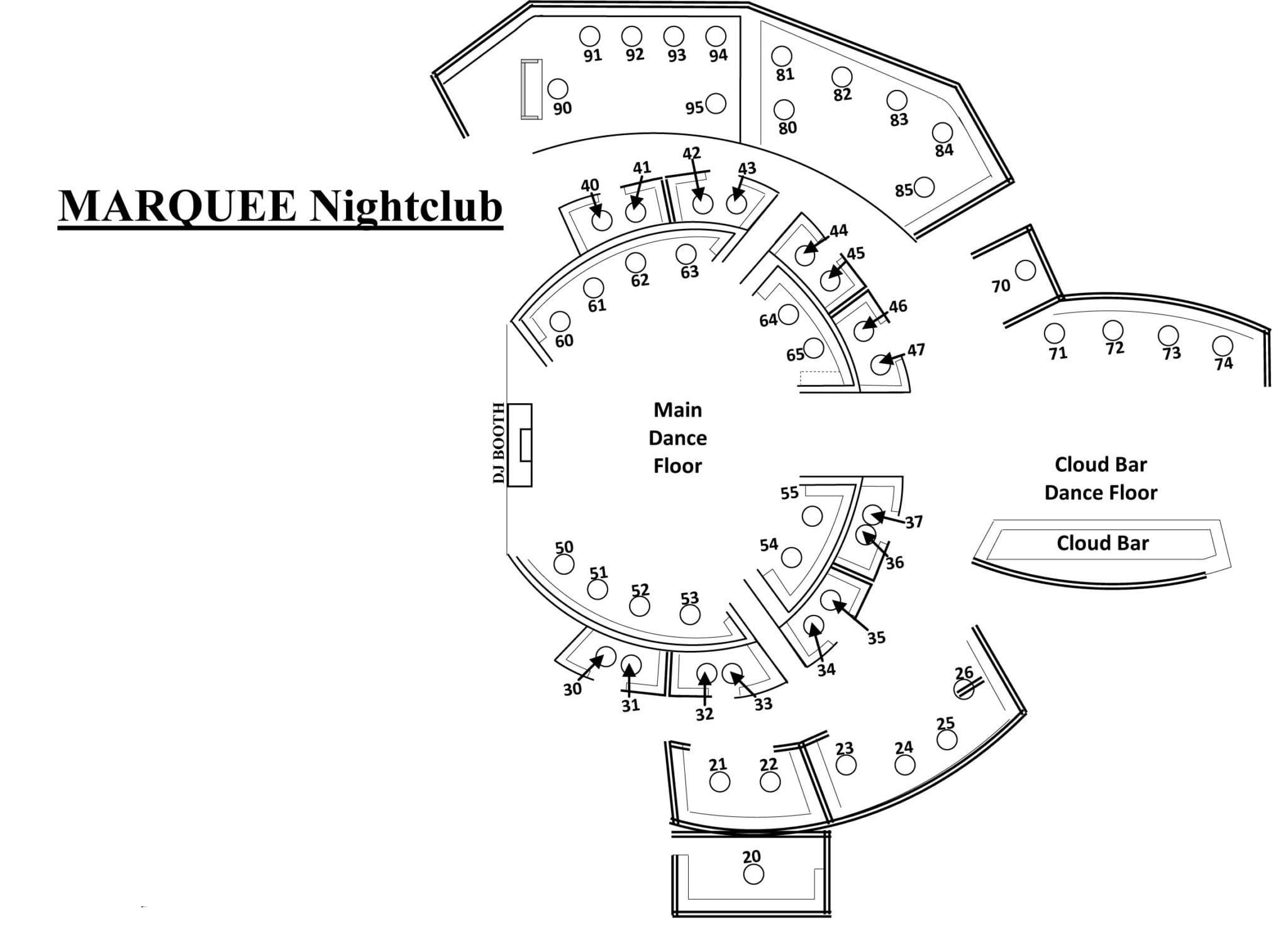 marquee seating planner