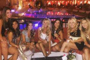 Encore Beach Club Bachelorette Party