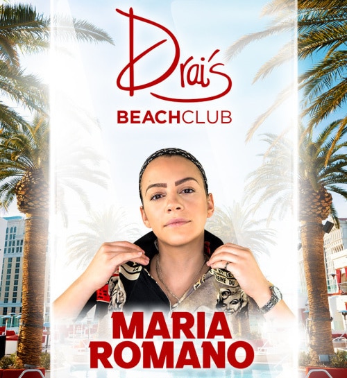 Maria Romano at Drais Beach Club Vegas