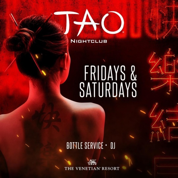 Tao Nightclub - Fridays and Saturdays