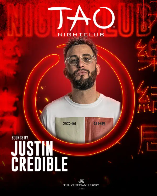 Justin Credible at TAO Nightclub