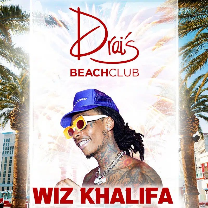 Wiz Khalifa at Drais Beach Club Vegas
