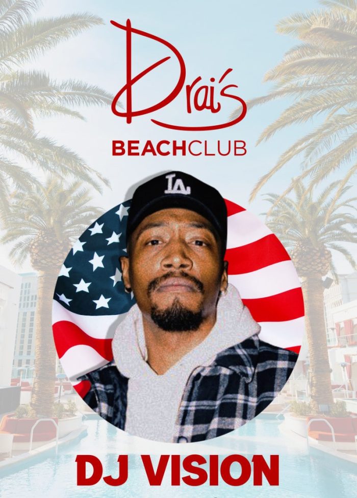 DJ Vision at Drai's Beach Club Las Vegas