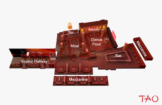 Tao Vegas Floor Plan