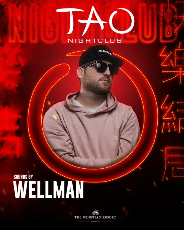DJ Wellman at Tao Nightclub Las Vegas