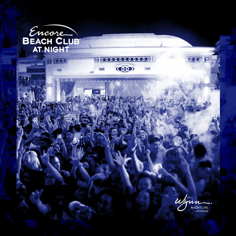 Encore Beach Club at Night Bottle Service