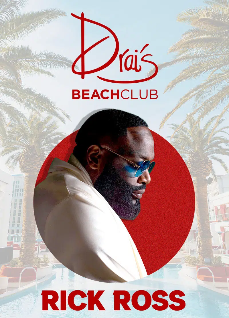 Rick Ross Drais Beach Club Las Vegas