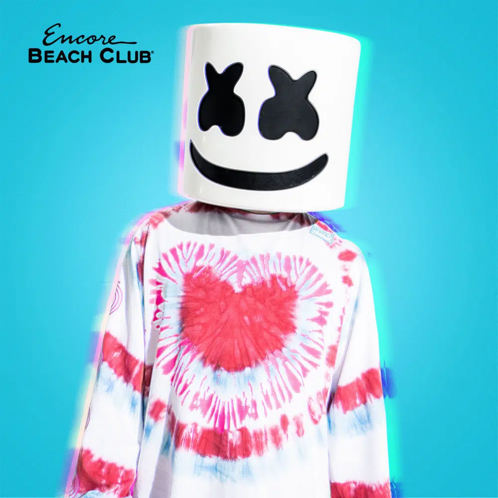 Marshmello at Encore Beach Club Las Vegas