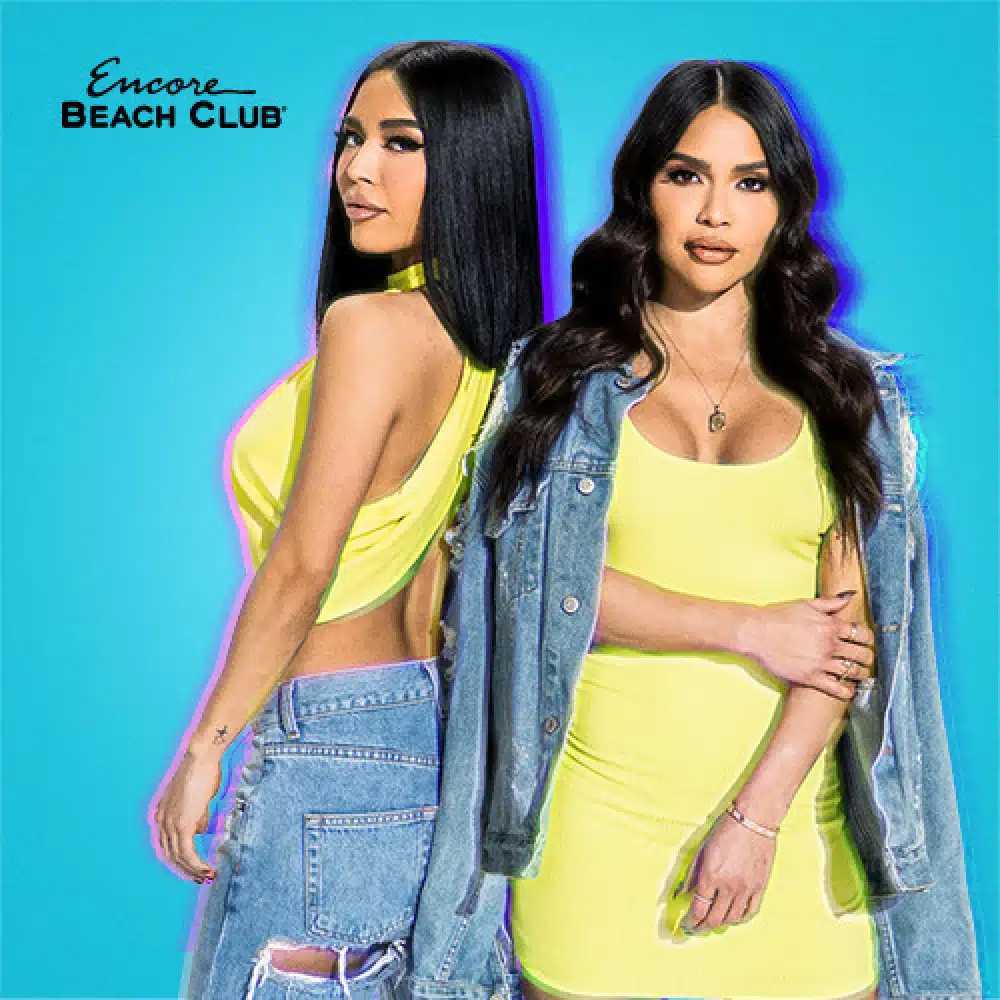 Deux Twins at Encore Beach Club Las Vegas