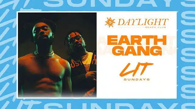 Earth Gang at Daylight Beach Club Las Vegas