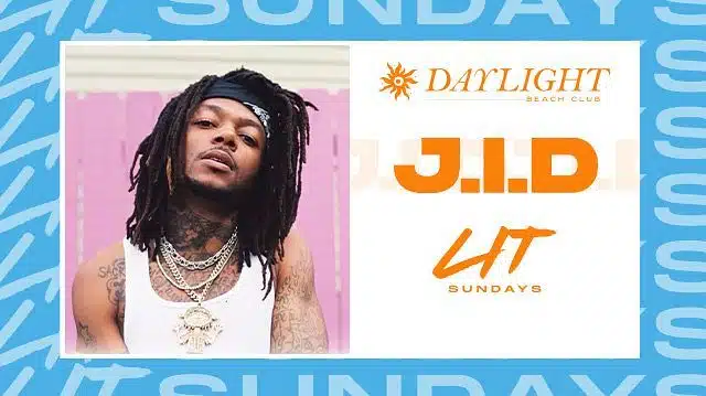 J.I.D at Daylight Beach Club Las Vegas