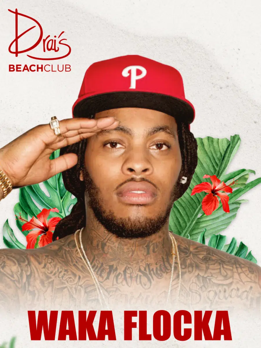 Waka Flocka at Drai's Beach Club Las Vegas